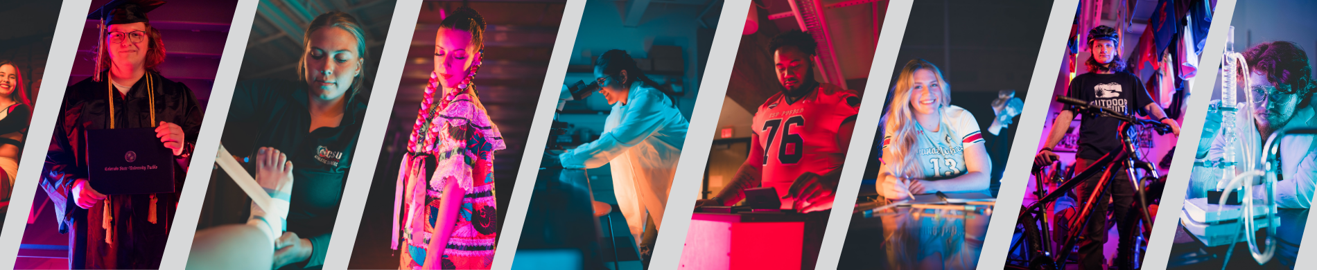 slider of multiple students from CSU Pueblo